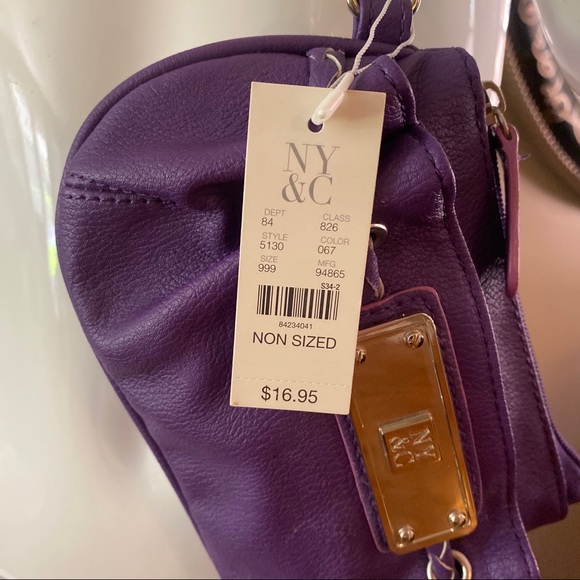 NWT NY&Co Purple Wristlet 💜 - Picture 7 of 10